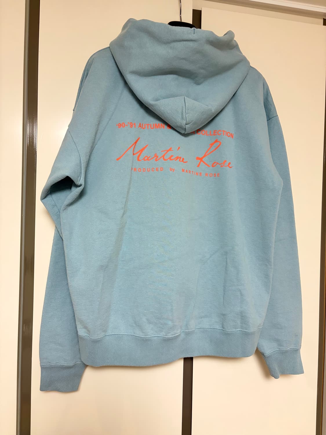 Martine Rose 마틴로즈 클래식 후드 라이트블루(100) 상품이미지1