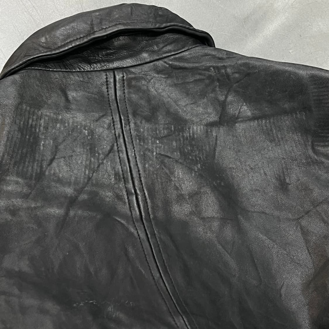  Style&co 레더 카라 자켓 y14980 상품이미지6