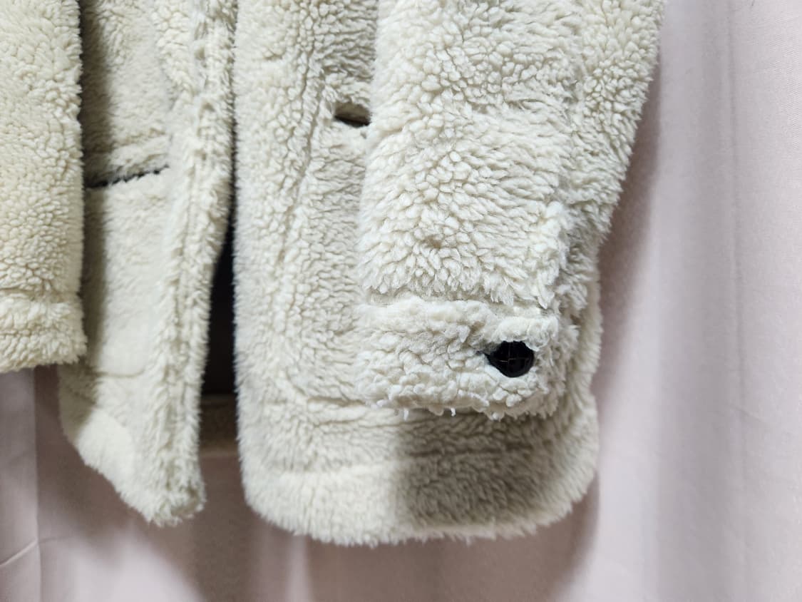 MANGO 망고 아이보리 뽀글이 자켓 상품이미지4