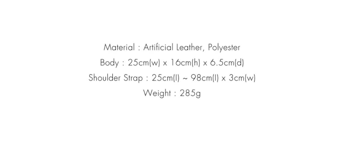 파인드카푸어 벨티백 25 크링클드 / 블랙 상품이미지8