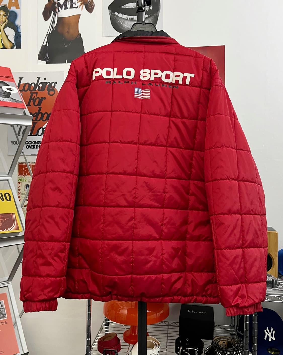 폴로스포츠 00s 리버시블 패디드 자켓 상품이미지7