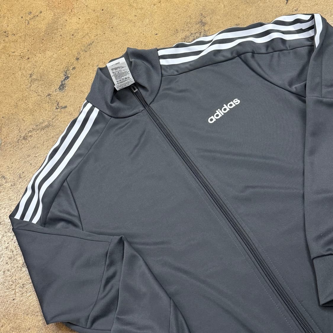 [정품/XL] 아디다스 3선 트랙탑 자켓 그레이 져지 b15 상품이미지1