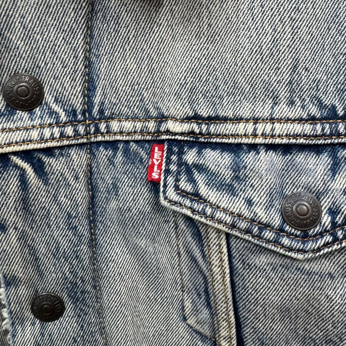 리바이스 타입 3 쉐르파 연청 데님 트러커 자켓 상품이미지7