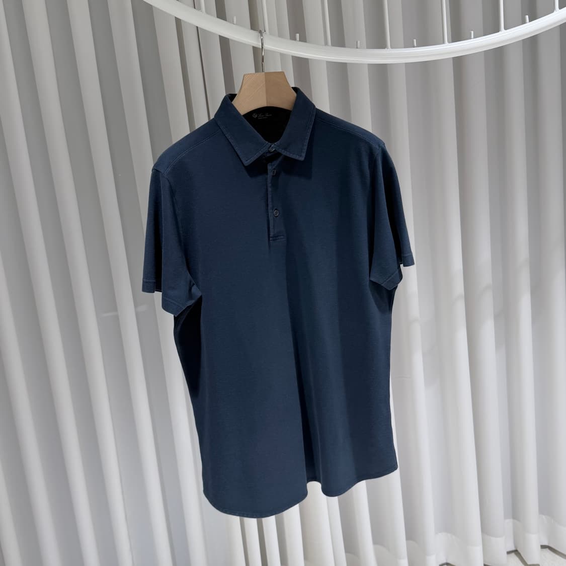(A+/L) / 로로피아나 코튼 피케 폴로 반팔 셔츠 상품이미지3