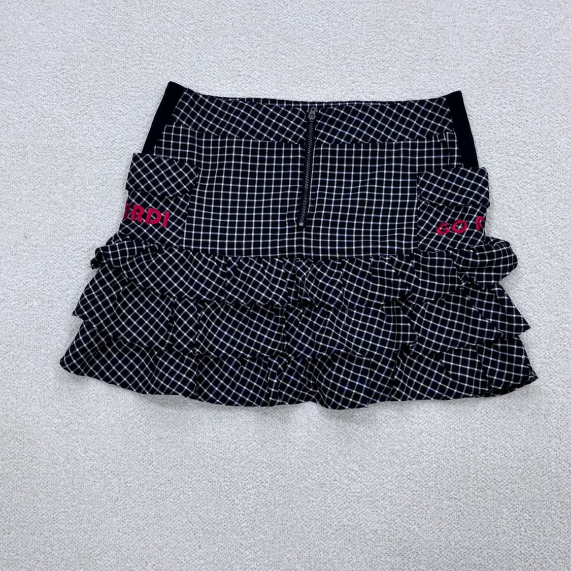 MED 파사디골프 체크 미니스커트 0316E 상품이미지2