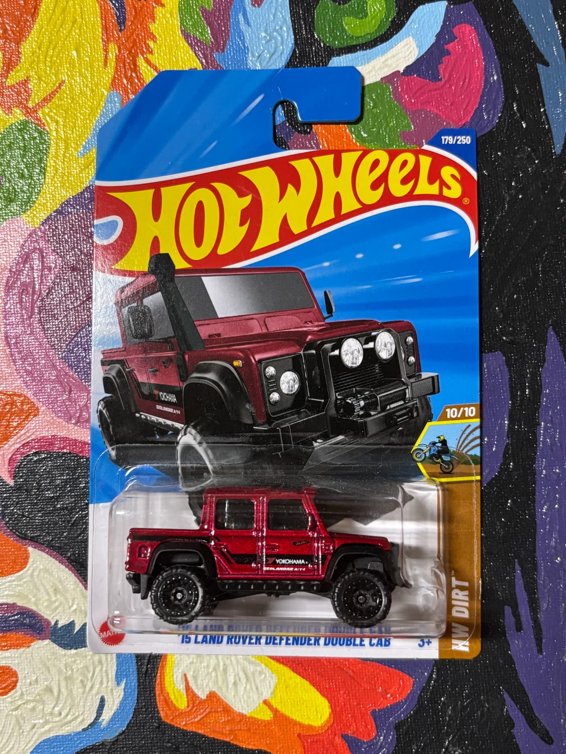 미개봉) 랜드로버 디펜더 더블 캡 핫휠 다이캐스트 인테리어 소품 상품이미지1