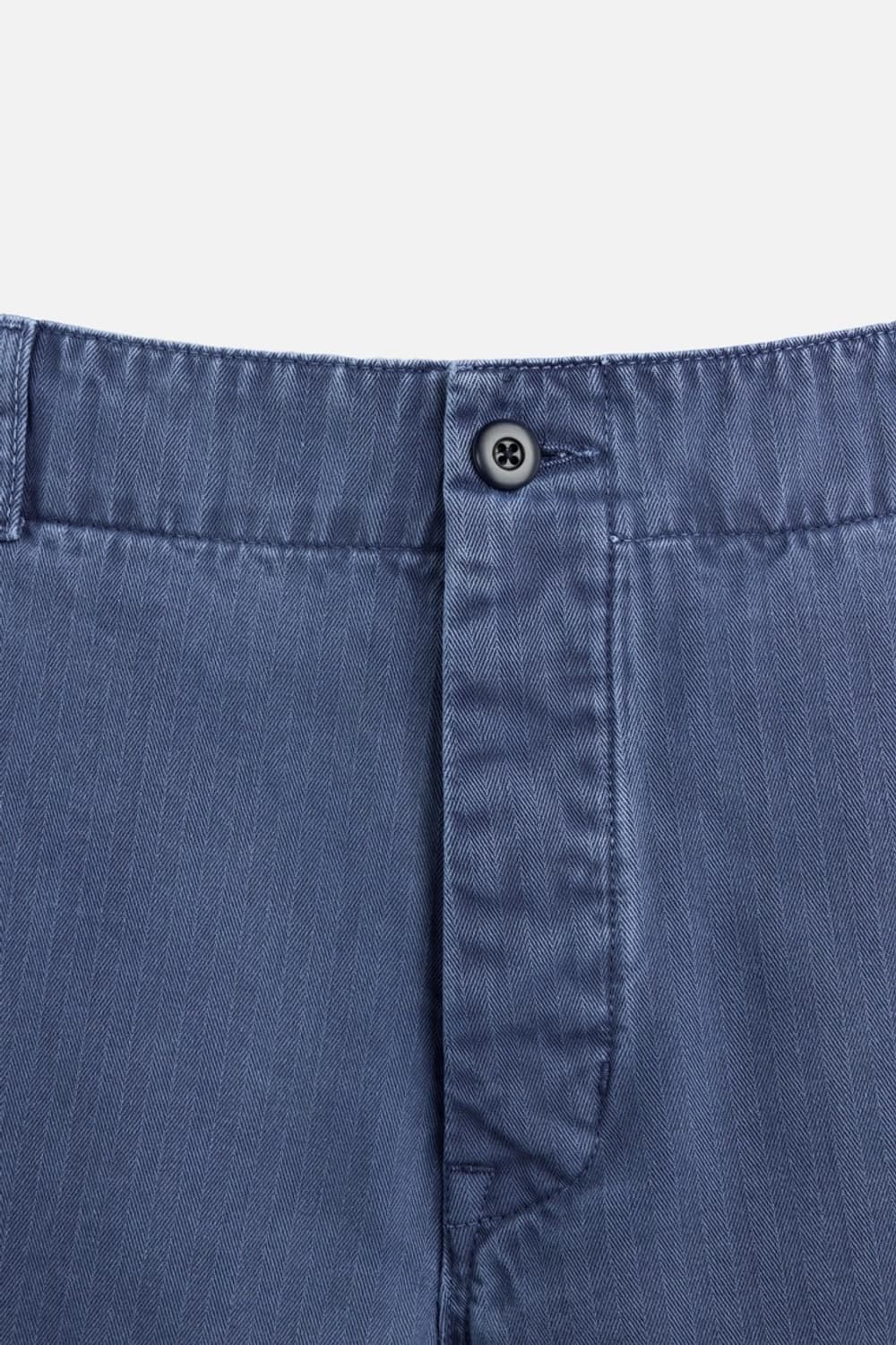 자라 오리진스 디스트레스드 카고 진 블루 상품이미지7