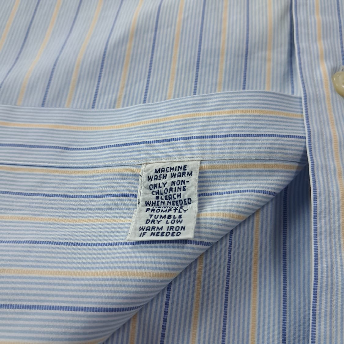 CK326 XL 폴로 00s 스카이블루 멀티 스트라이프 셔츠 남방 상품이미지5