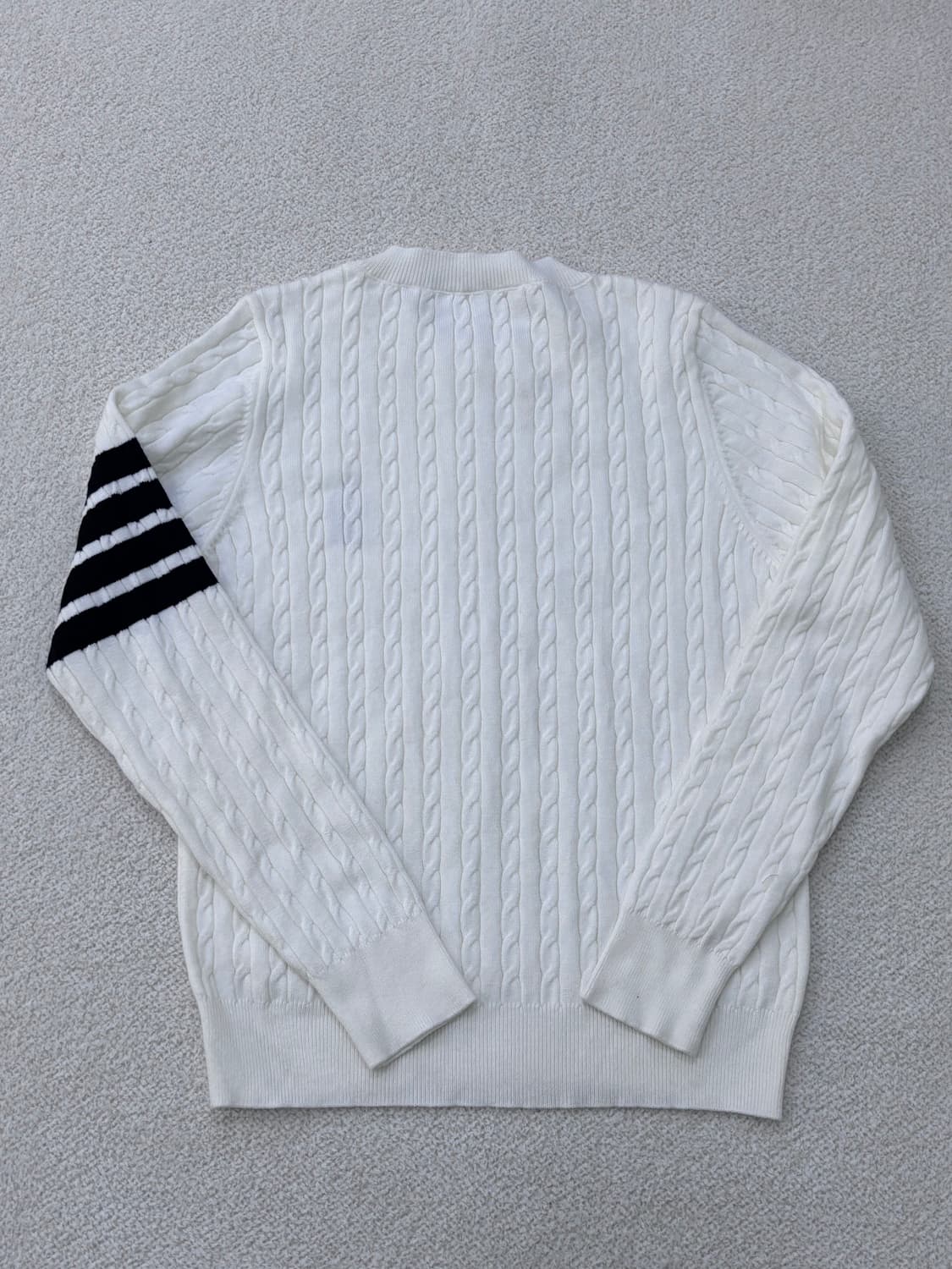 실측확인 빈티지 케이블 스웨터 0305E 상품이미지2