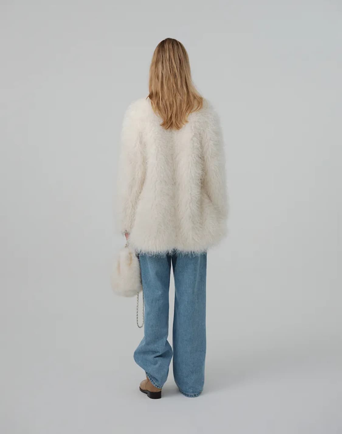 새 상품) 더바넷 퍼 Rove Hairy Long Fur Jacket 상품이미지3