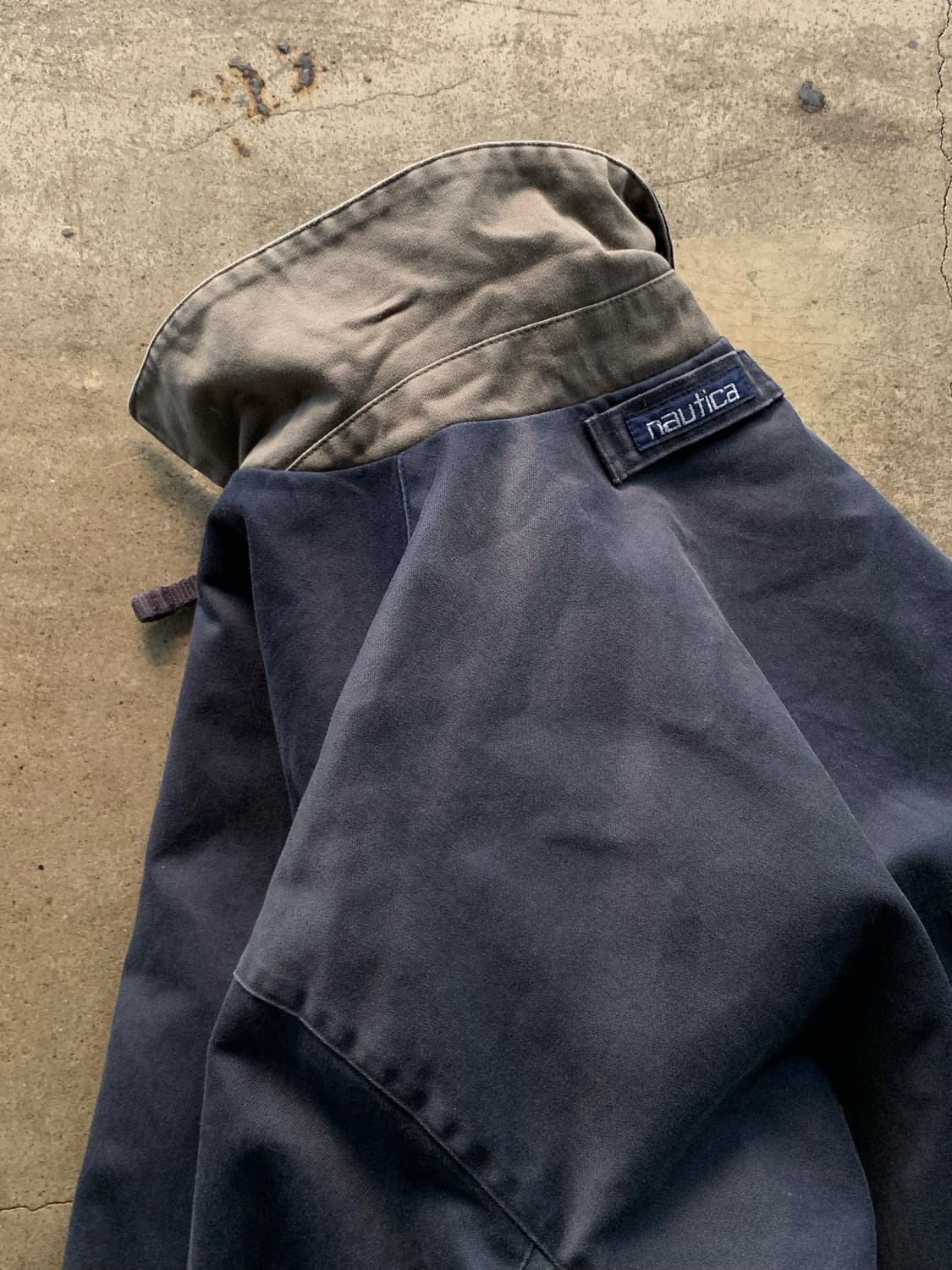 90s 노티카 미 해군 A-2 모티브 덱 자켓 상품이미지2