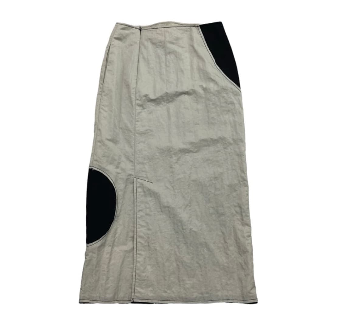 마뗑킴 벨트 트윔 나일론 스커트 상품이미지2