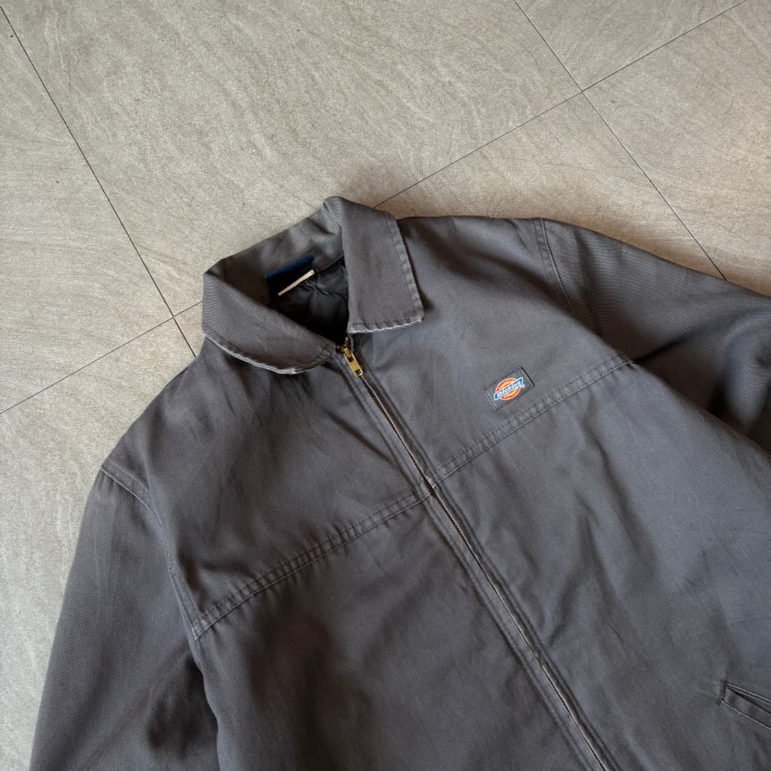 디키즈 아이젠하워 누빔 그레이 워크 자켓 상품이미지2