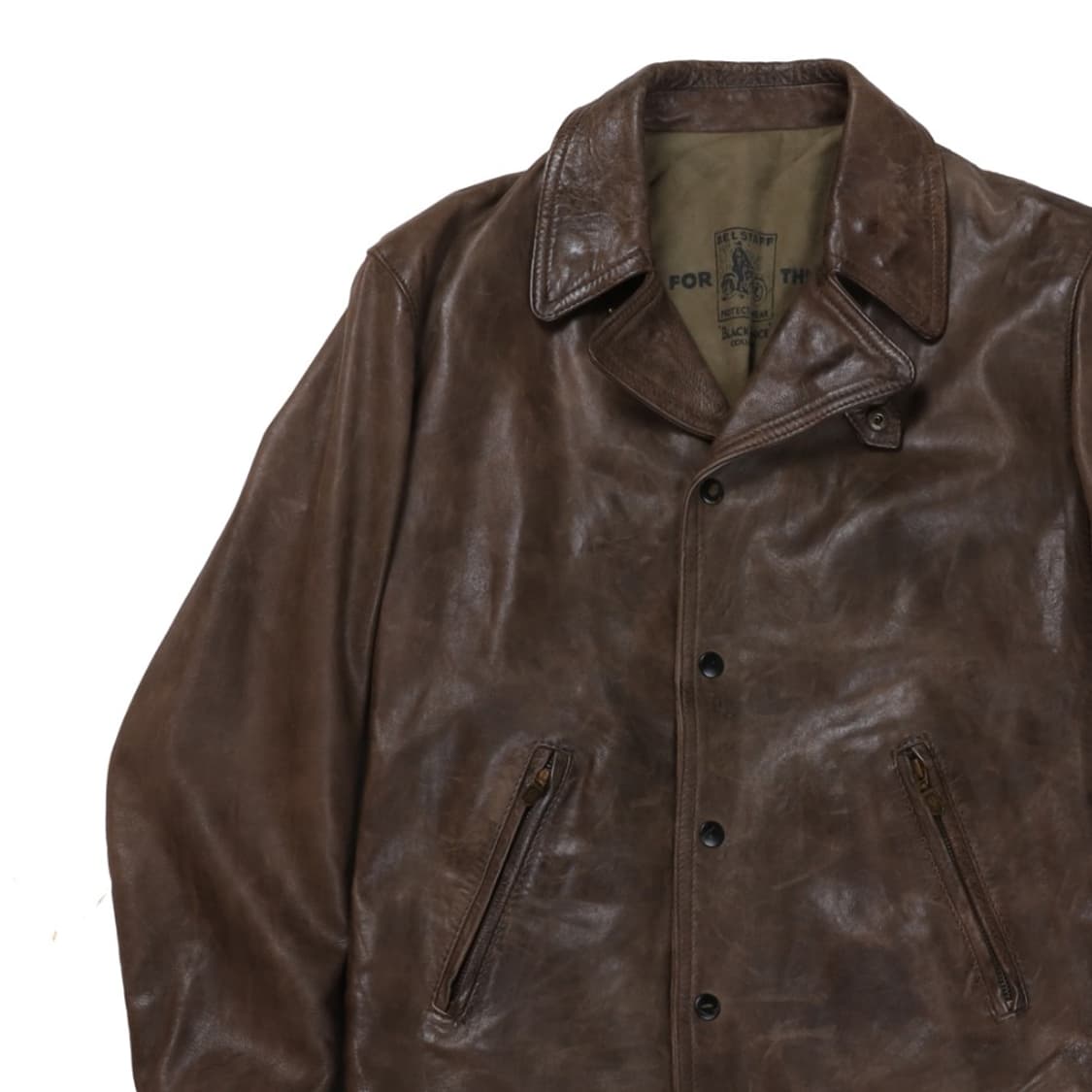 Belstaff Black Leather Rider Jacket 상품이미지2