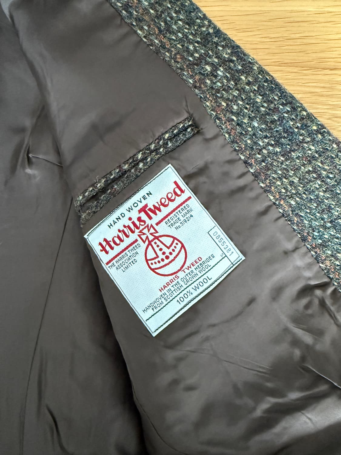 해리스트위드(Harris Tweed) 자켓(BRITAIN) 상품이미지9