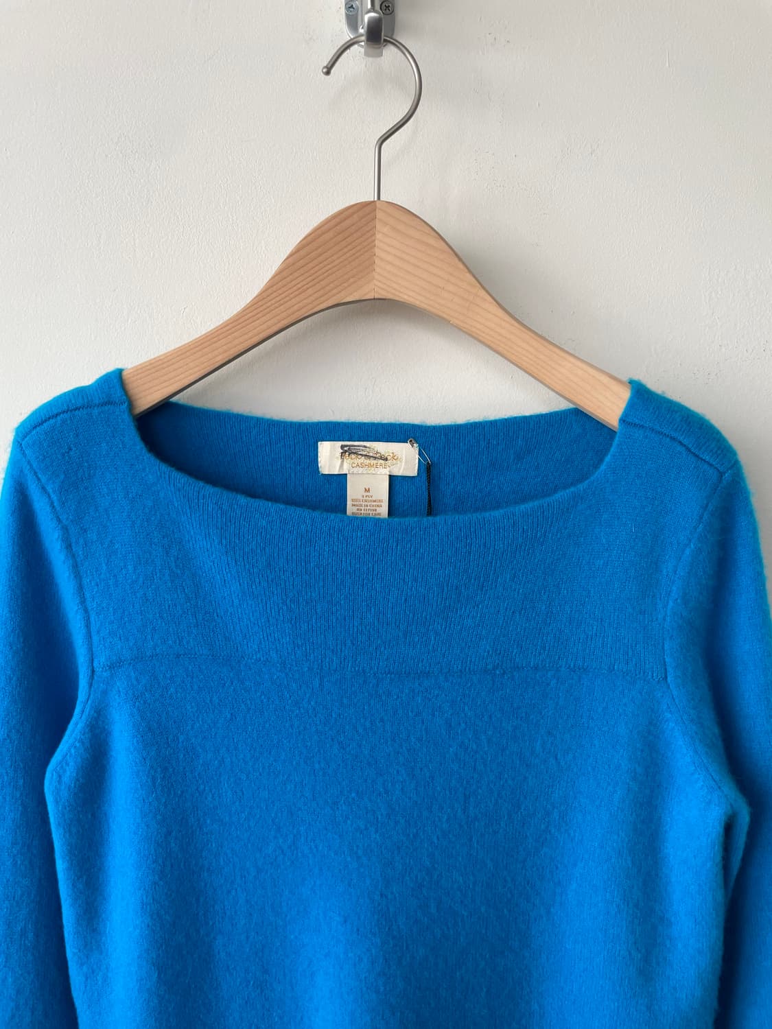 vintage turkishblue cashmere knit 상품이미지3