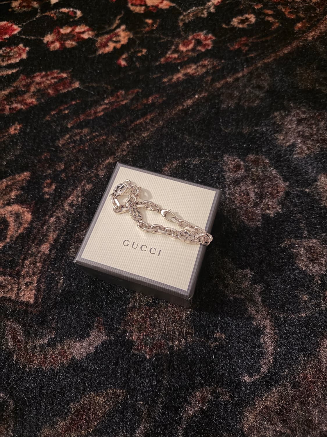 정품 구찌 은팔찌 19호 상품이미지2