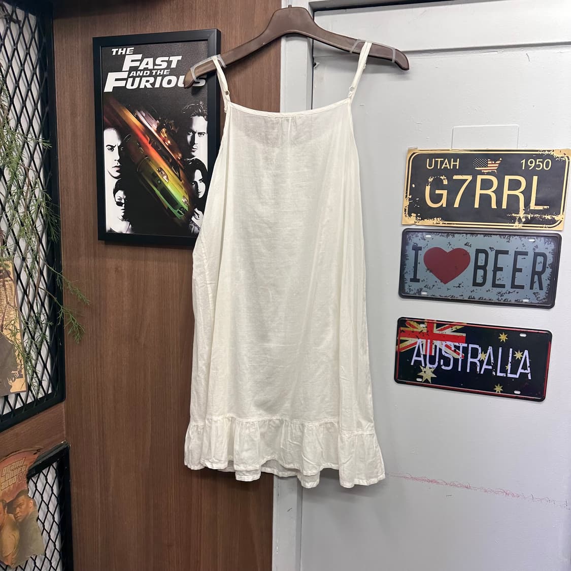 Ivory Sleeveless Frill Dress 상품이미지2