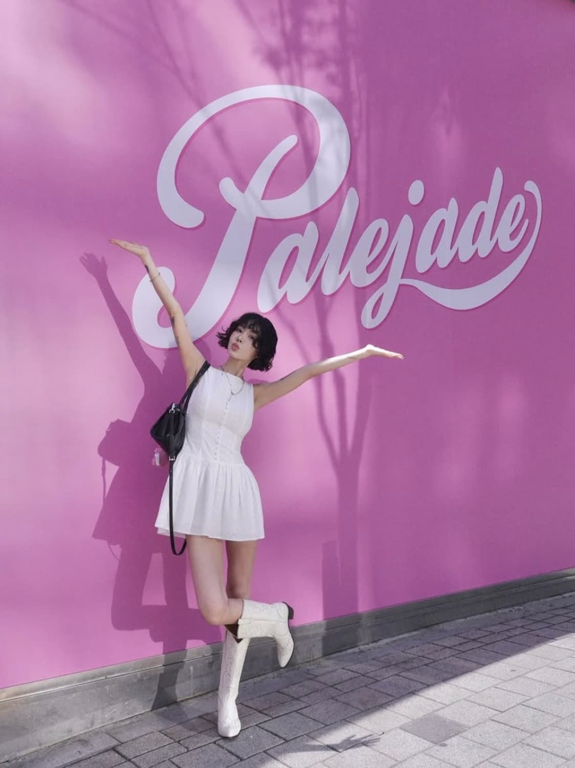 상태 최상) 페일제이드 플라워 자카드 원피스 상품이미지4