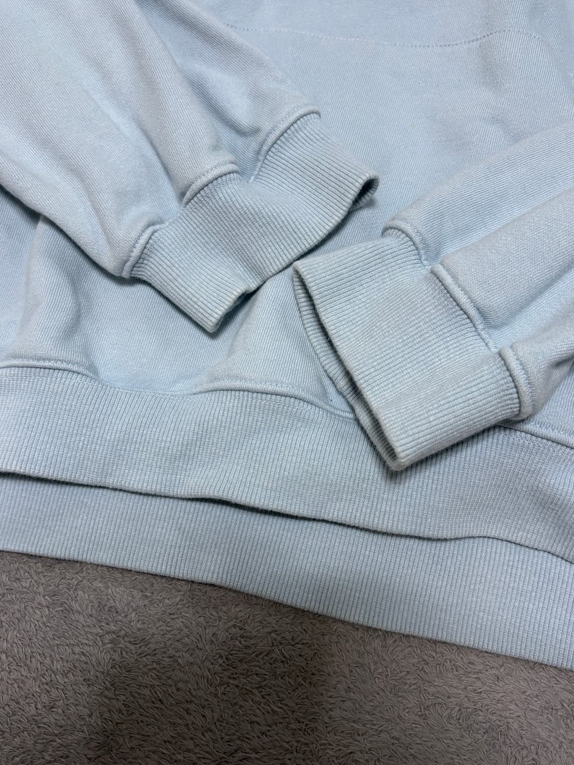 더콜디스트모먼트 tcm 후드티 스카이블루 상품이미지4