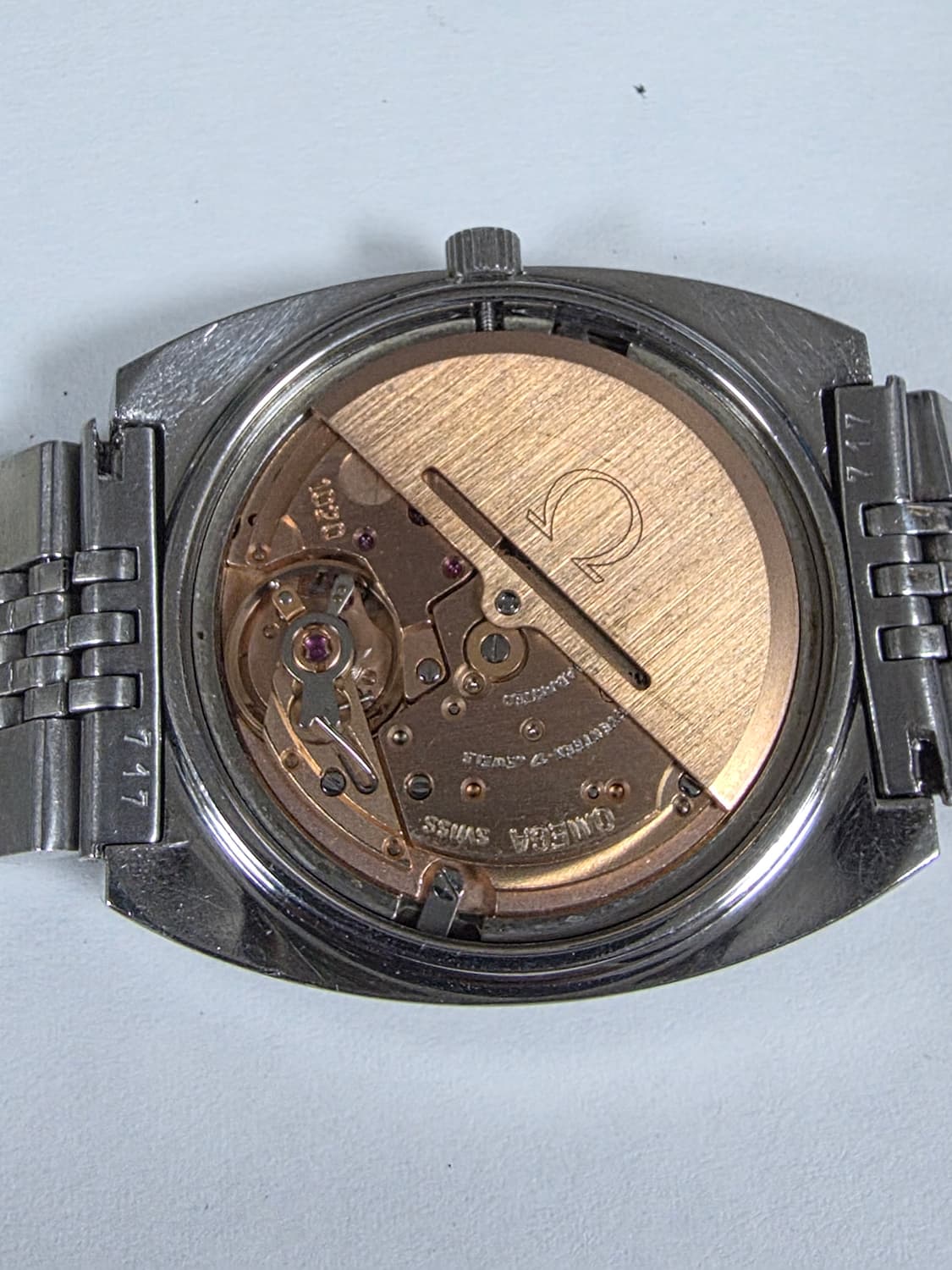  정품 오메가 시계 OMEGA 빈티지 씨마스터 테레비 희소성 쌀알줄 36 상품이미지8