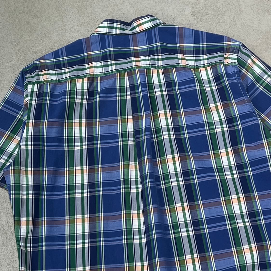 브룩스브라더스 체크 반팔셔츠 s10467 상품이미지4