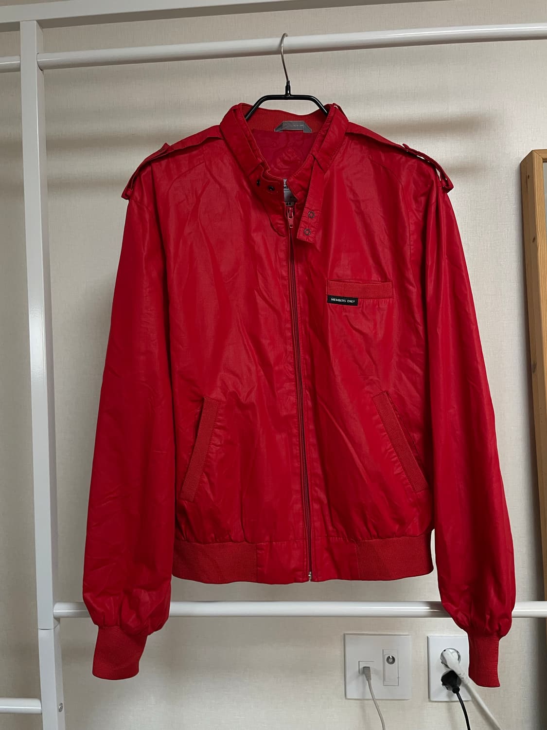 90s 멤버스온리 점퍼 레드 44 상품이미지1