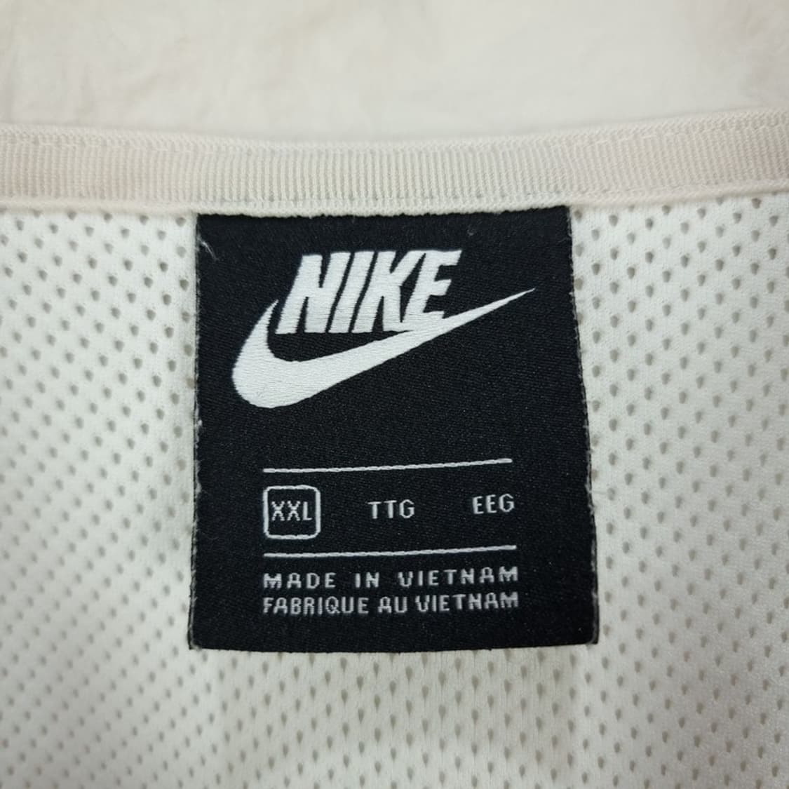 [나이키] 빅 스우시 오버사이즈 바람막이 자켓 아이보리 M19005 상품이미지6