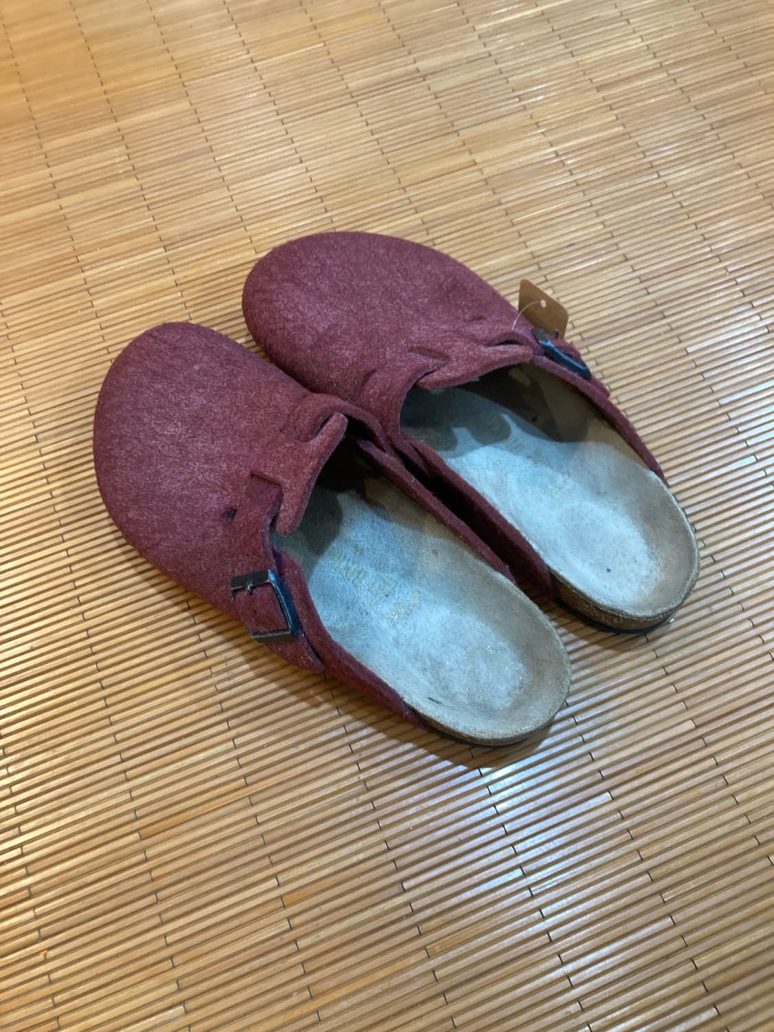 버켄스탁 보스턴 버건디 상품이미지2