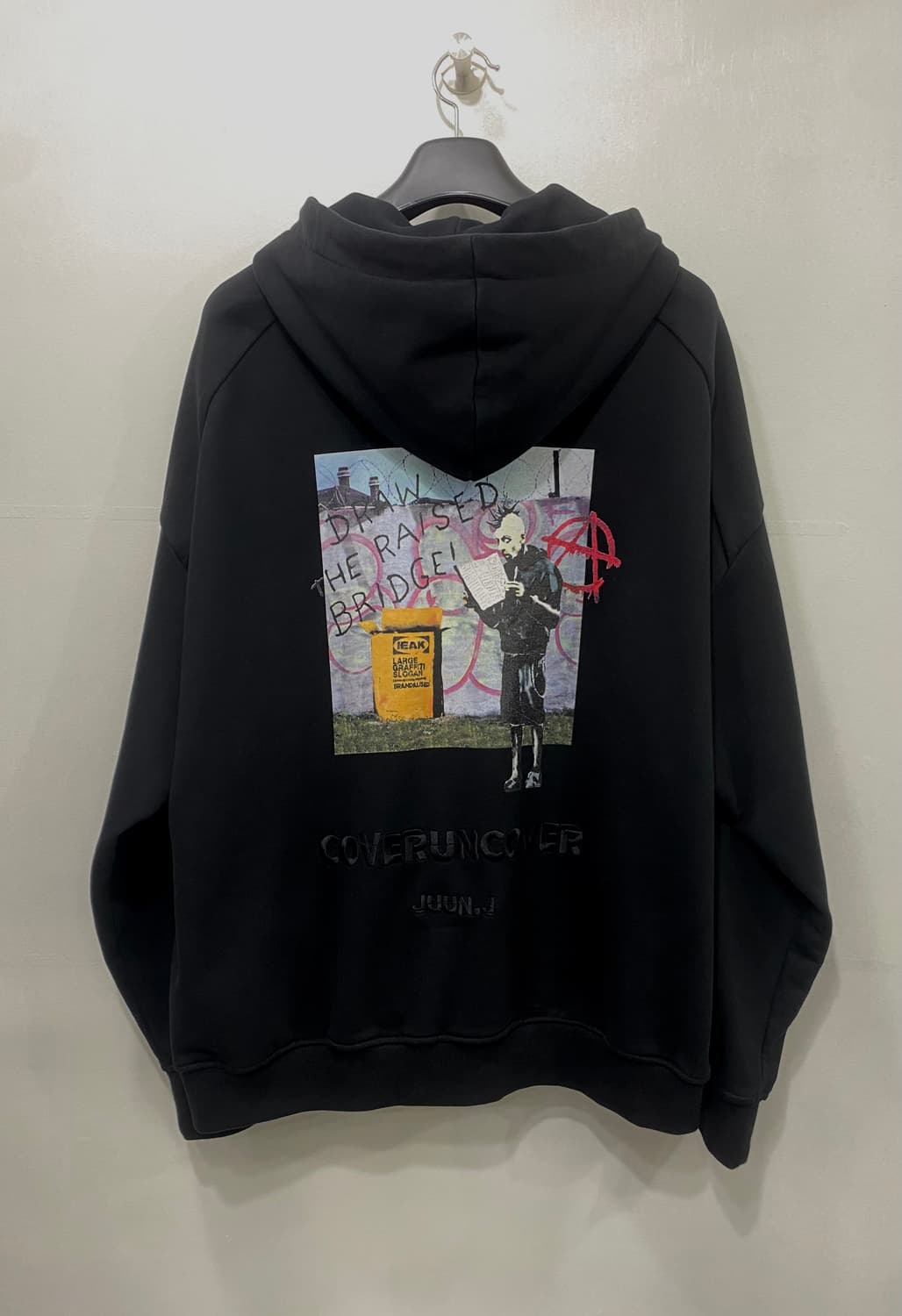 준지 25SS 루즈핏 후드집업(L)
 상품이미지7