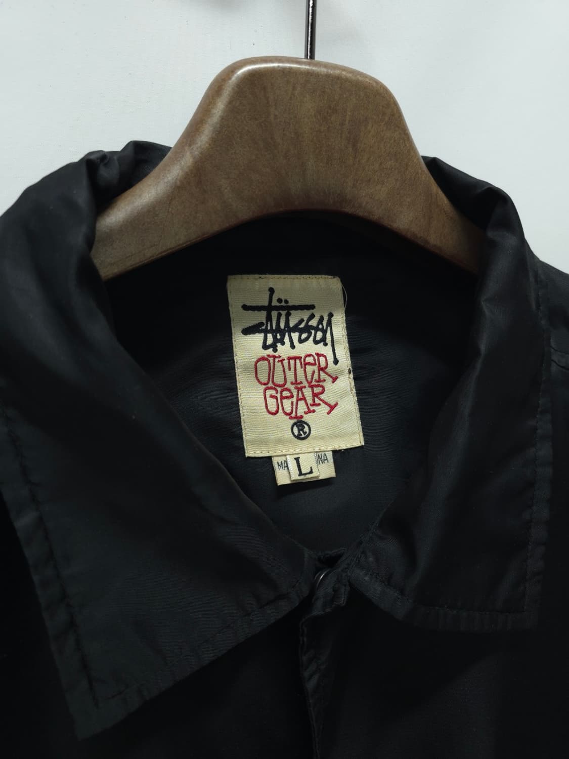 스투시(STUSSY) 90s 나일론 코치자켓 (L / 100~105) 상품이미지5