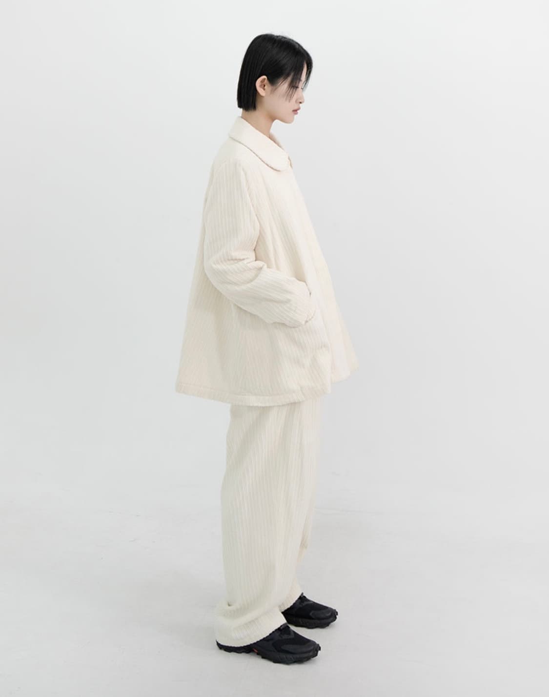 Eunoia 유노이아 코듀로이 자켓 아이보리 상품이미지5