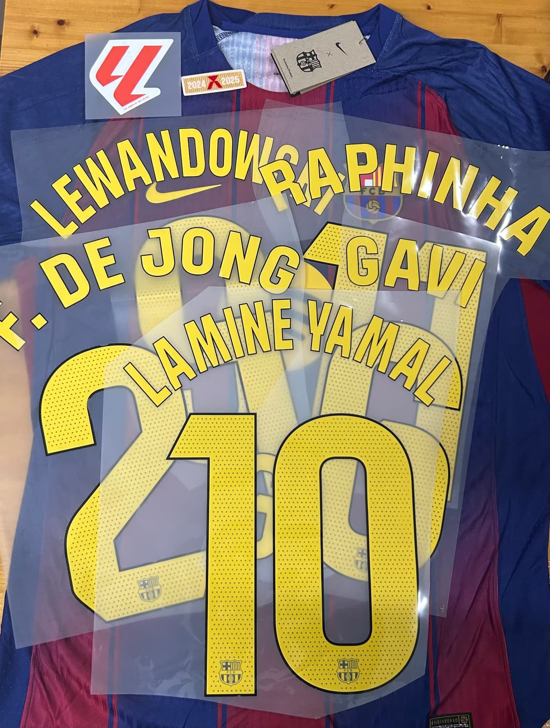 25-26 바르셀로나 홈 유니폼 새상품 상품이미지3