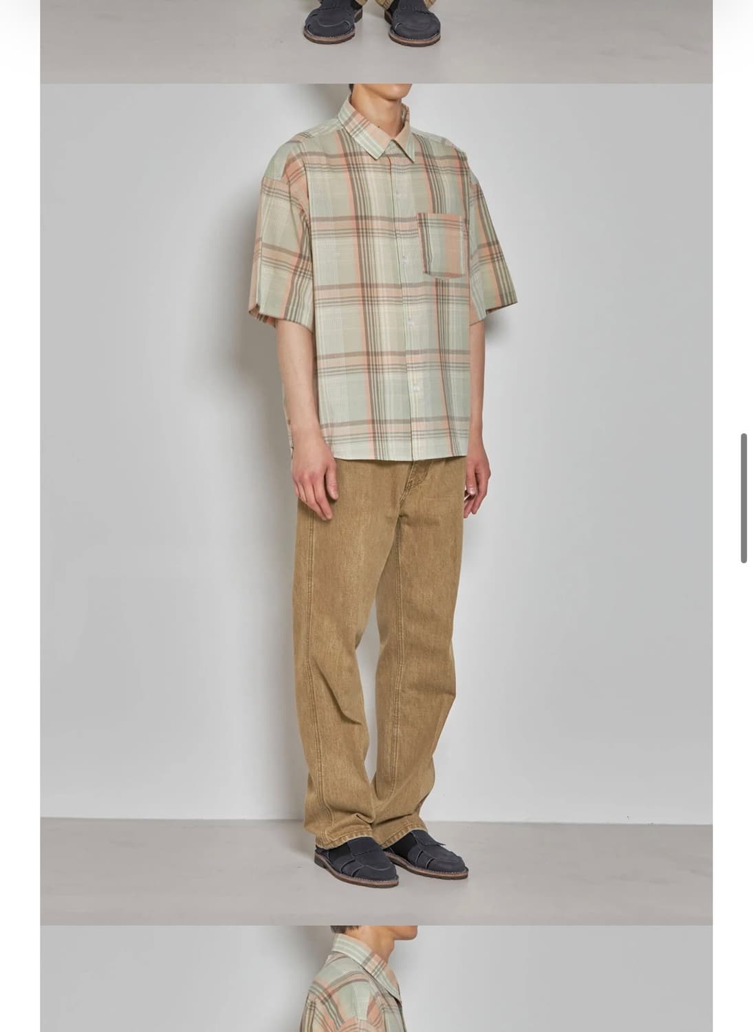 [마티스 더 큐레이터]레귤러 데님 팬츠_ 1size(MUD BEIGE) 상품이미지2