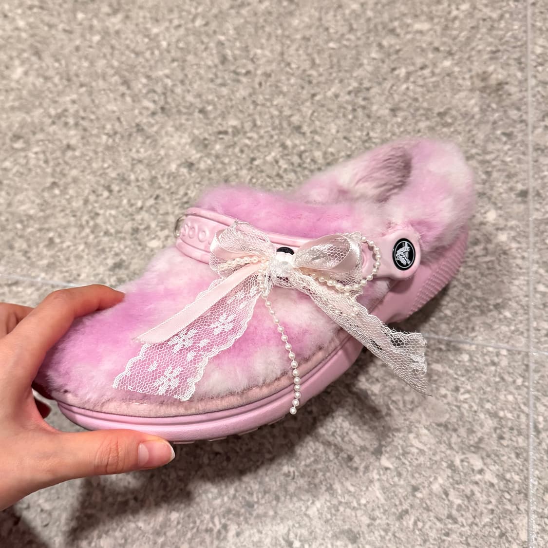 (240) 크록스 퍼슈어 발레리나 핑크 상품이미지7