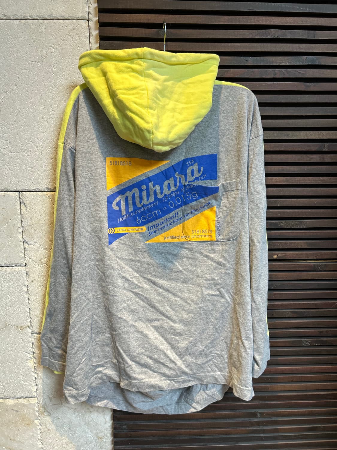 mihara yasuhiro 미야라 야스히로 후드 상품이미지5