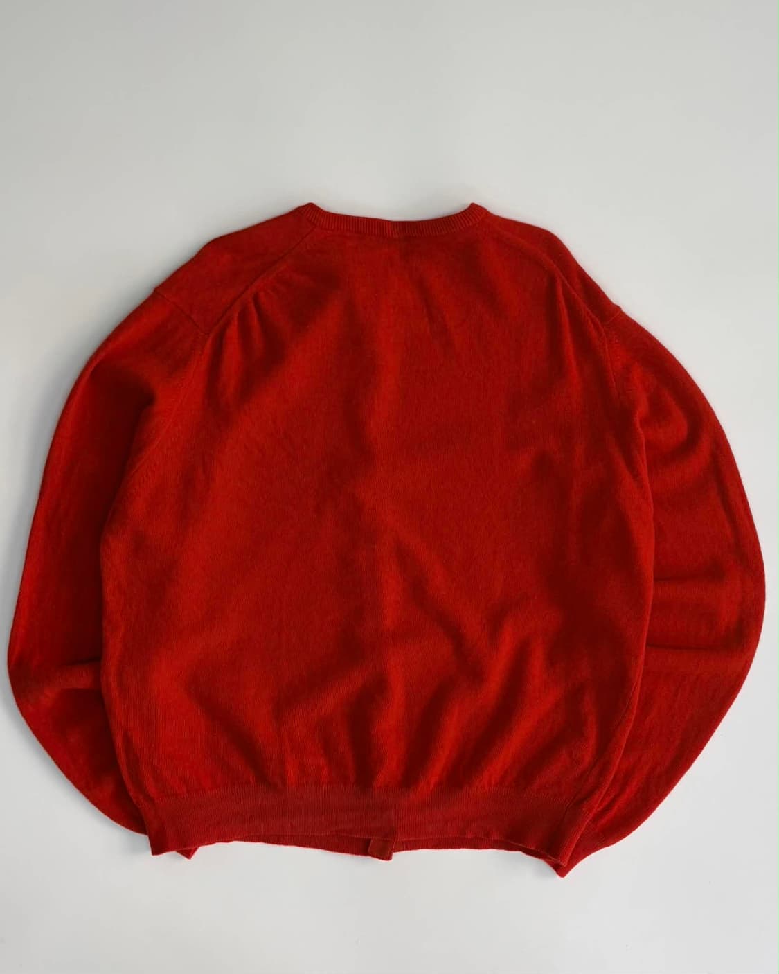 버버리 골드 버튼 울 니트 가디건 상품이미지2