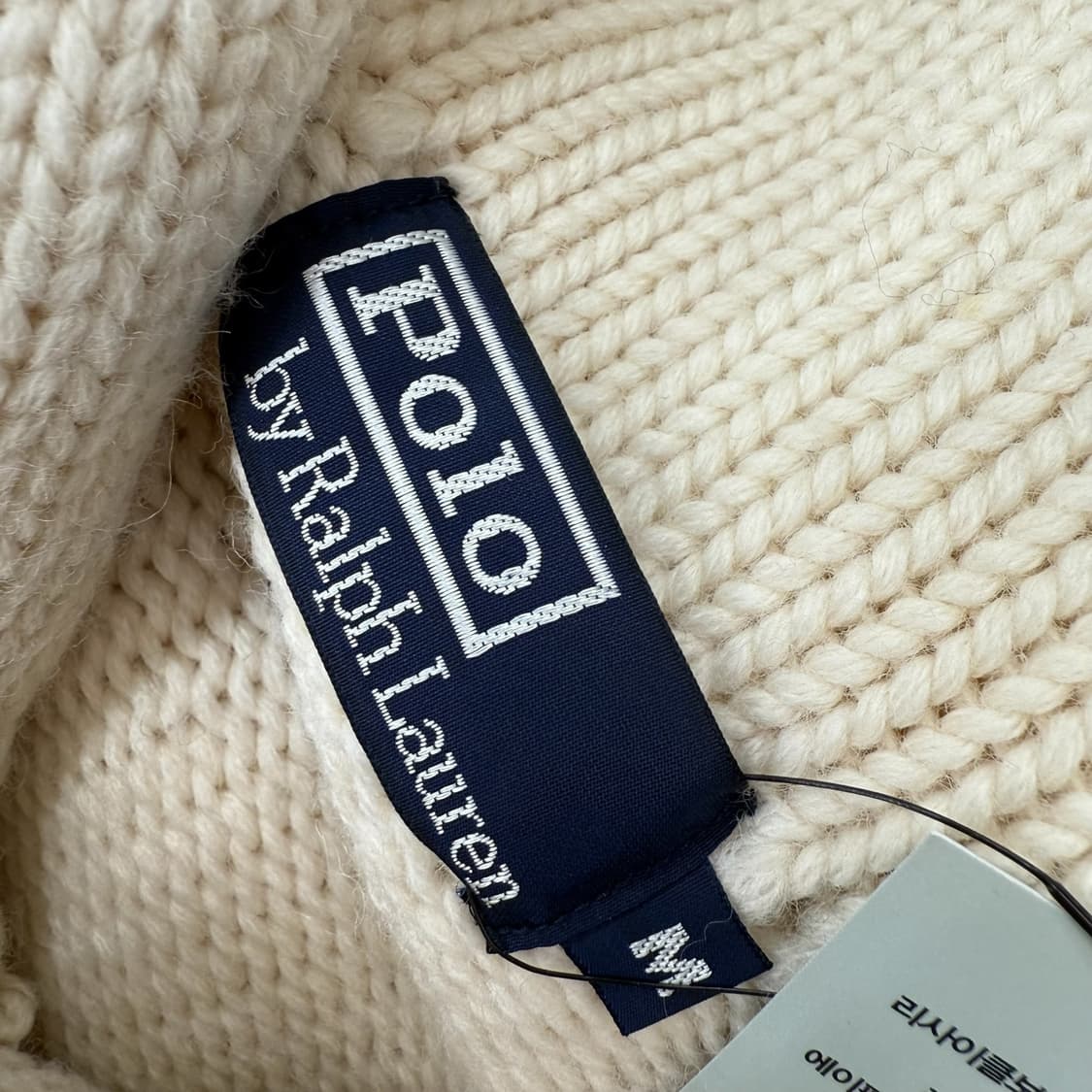 폴로 랄프로렌 숄카라 헤비니트 r1966 상품이미지6