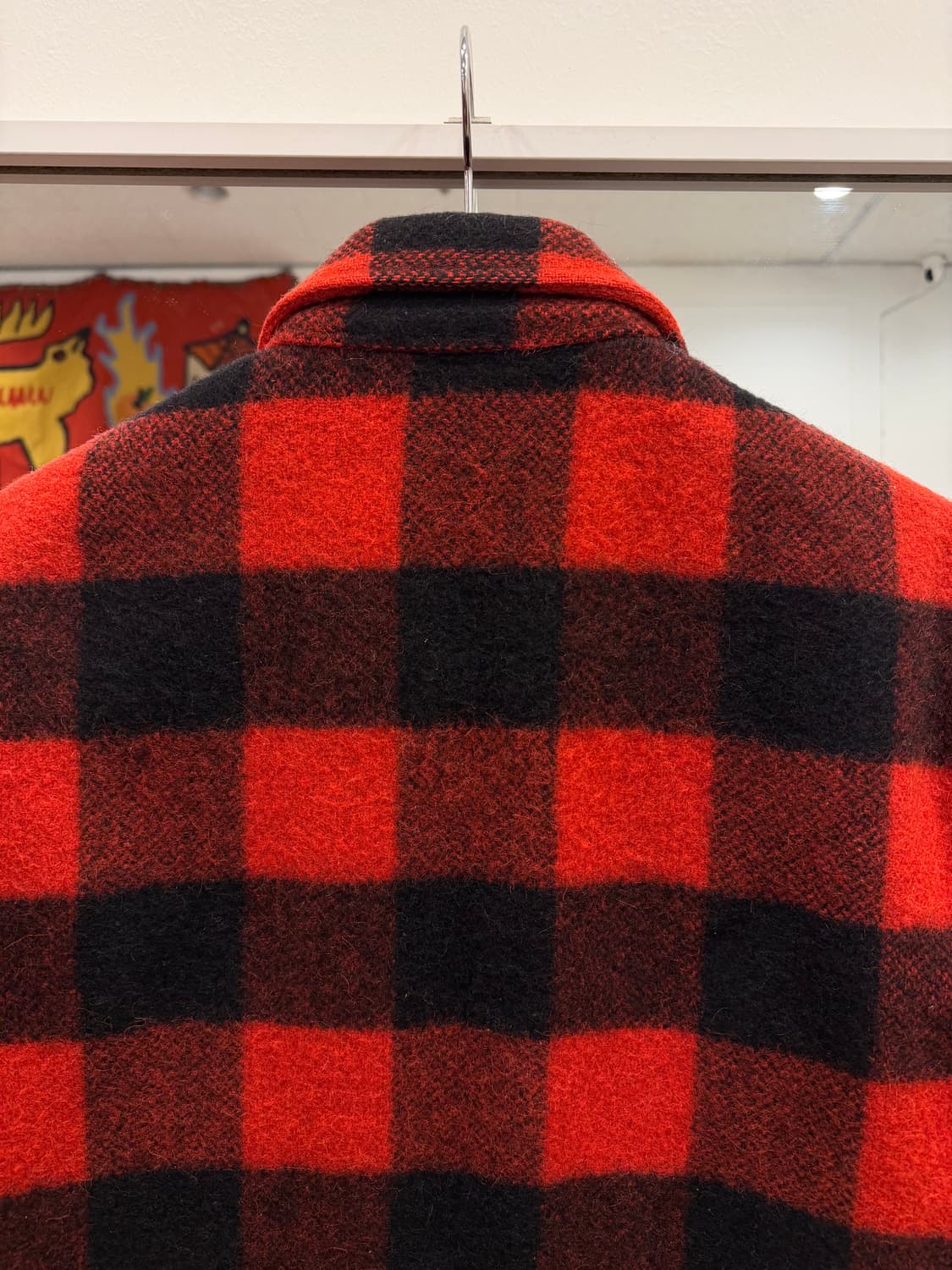 60s Big Bac by Penney's 버팔로 체크 울 헌팅 자켓 상품이미지8