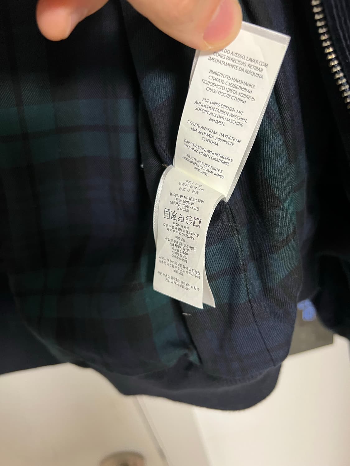 폴로 코듀로이 바라쿠타 네이비 2XL XXL 상품이미지7