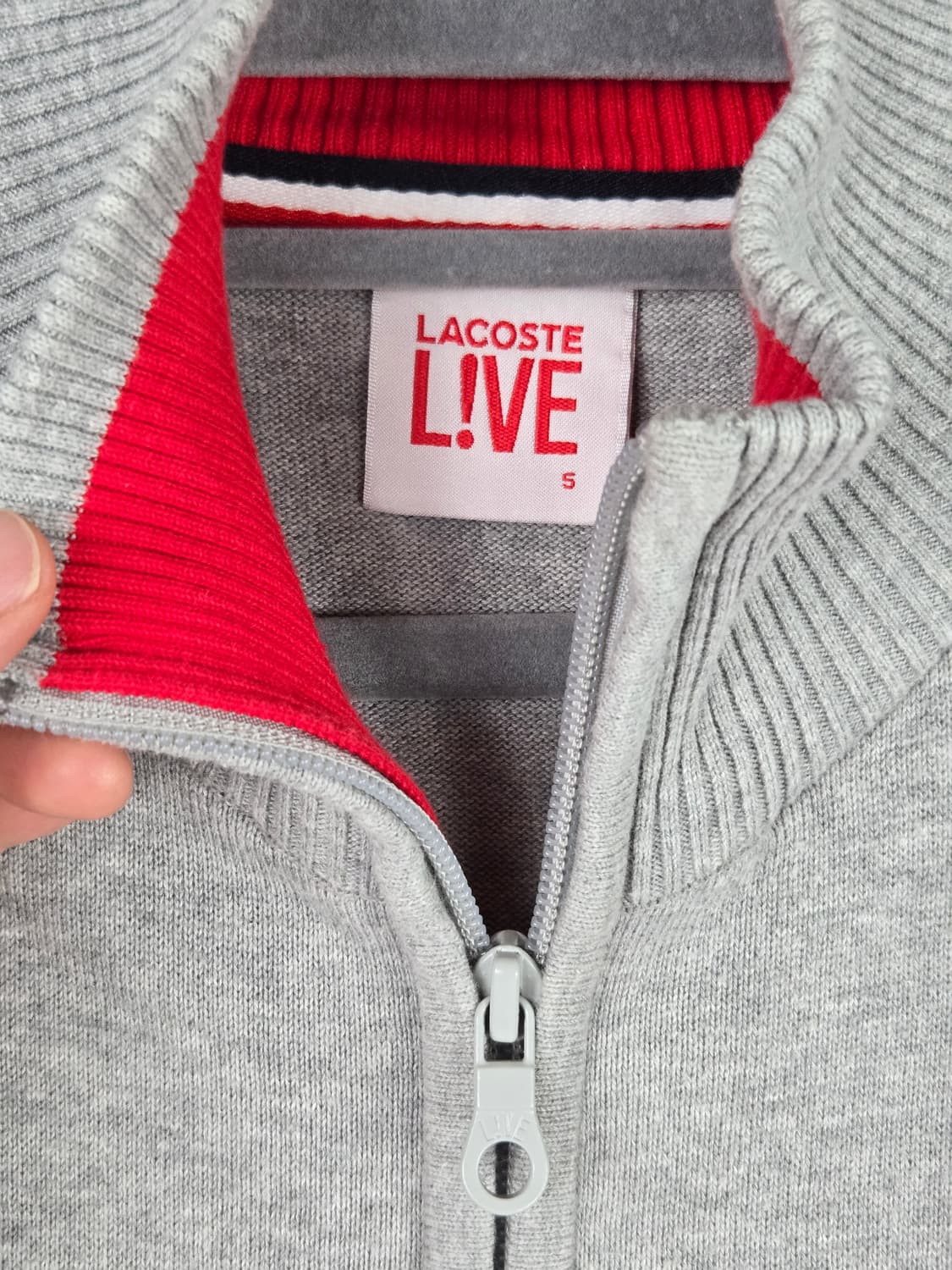 [무료배송]라코스테 라이브 105(5) 남성 집업 니트 가디건 상품이미지7