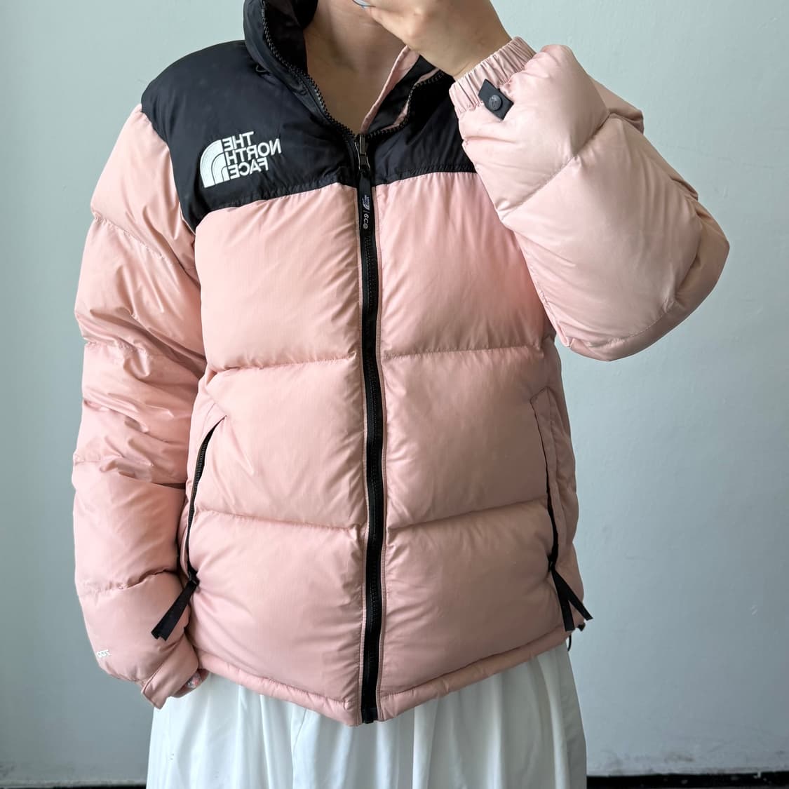 [M] 노스페이스 눕시 700 패딩 핑크 상품이미지2