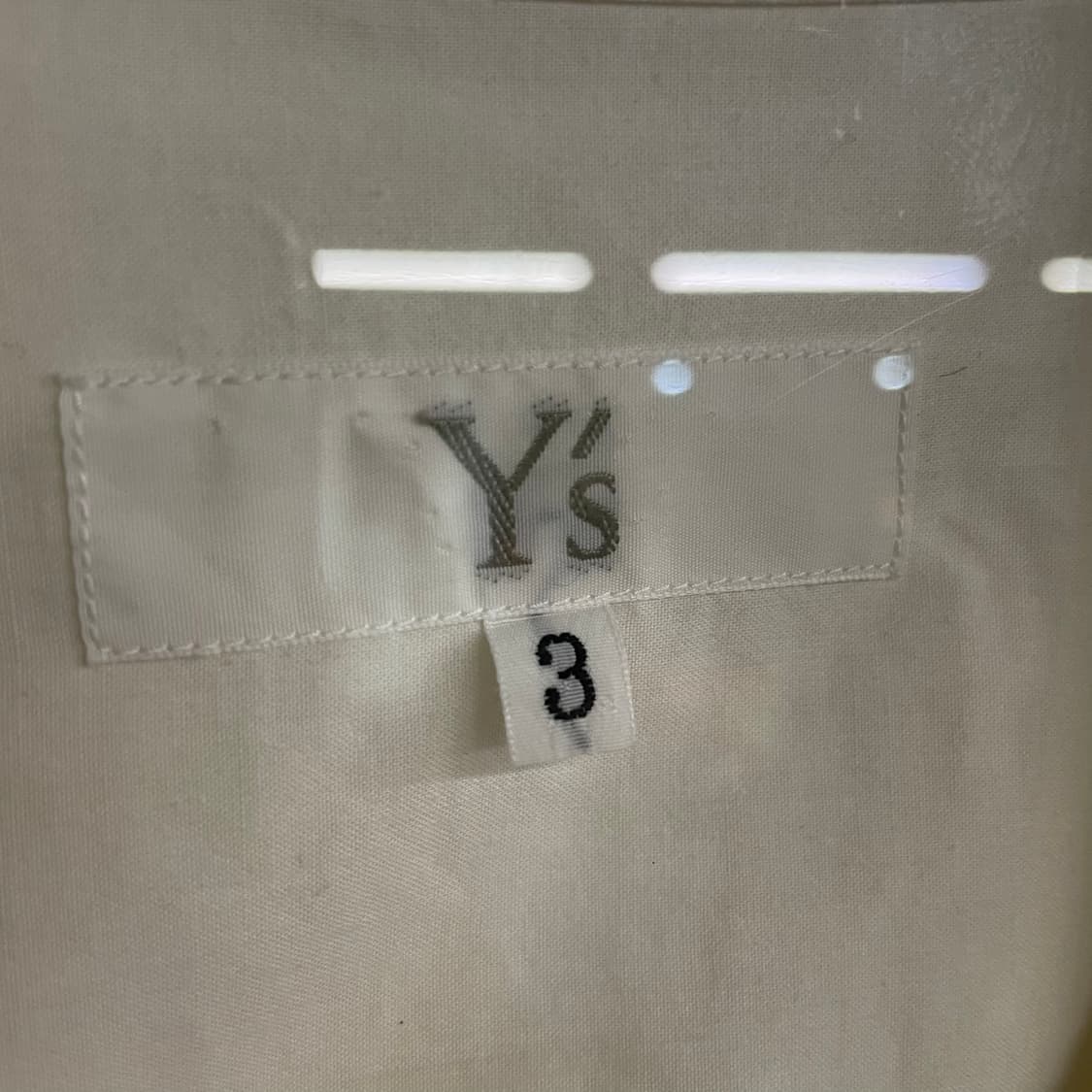 요지 야마모토 오픈카라 반팔셔츠 상품이미지8