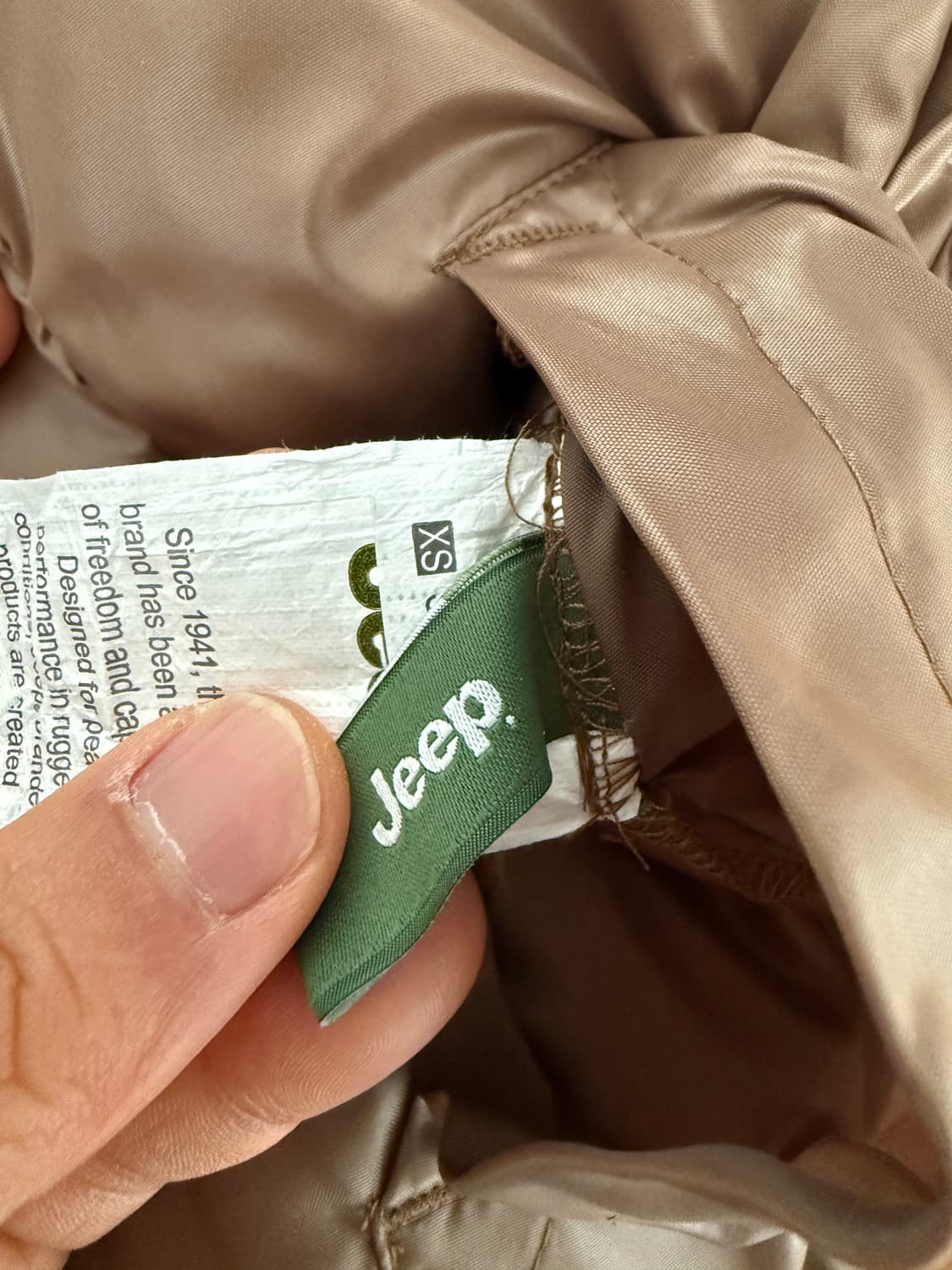 지프(Jeep) 리버시블 덕다운 베스트 상품이미지8