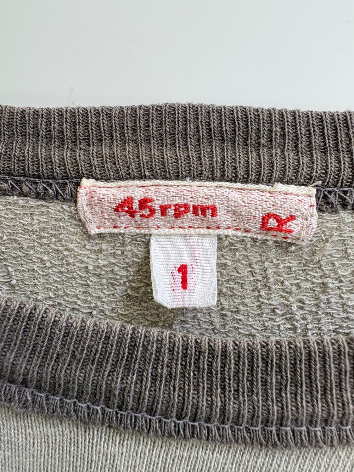 45RPM (Made in Japan) 롱슬리브 상품이미지6