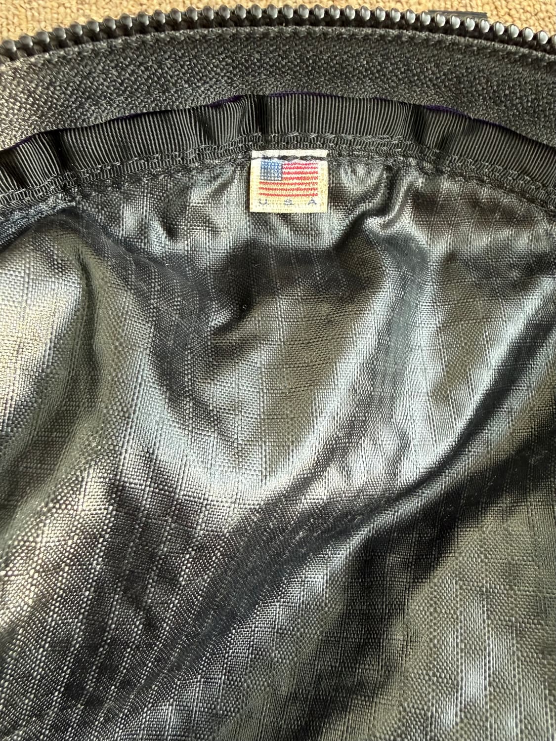 90s 올드로고 Made in usa 그레고리 데이백팩 퍼플컬러 가방 상품이미지4