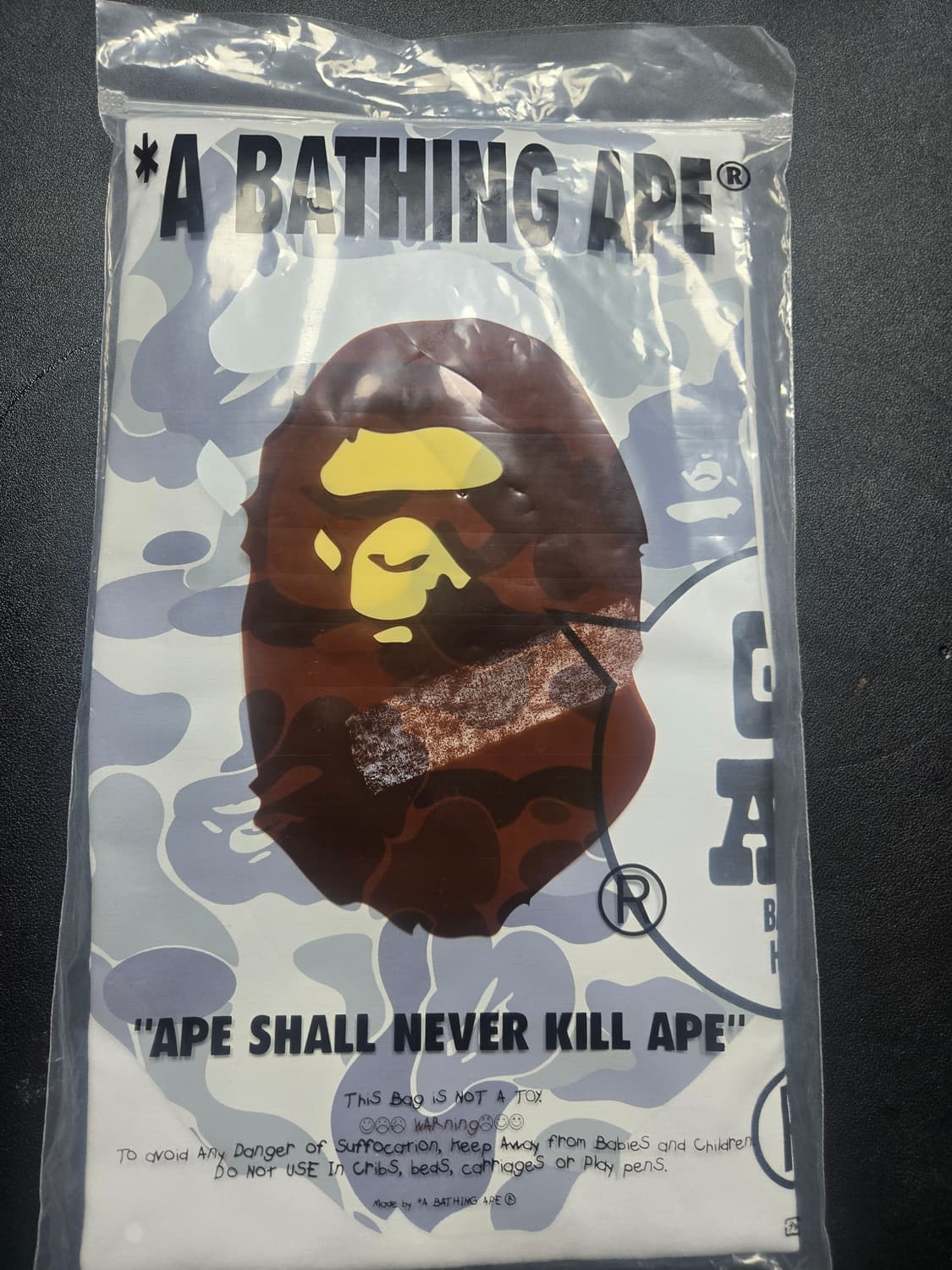 BAPE 베이프 고! 베이프 하라주쿠 카모  반팔 티셔츠 s~xl. 상품이미지4