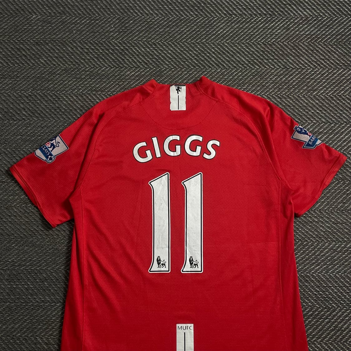 나이키 맨체스터 유나이티드 06-07 라이언 긱스 유니폼 o 4084 상품이미지2