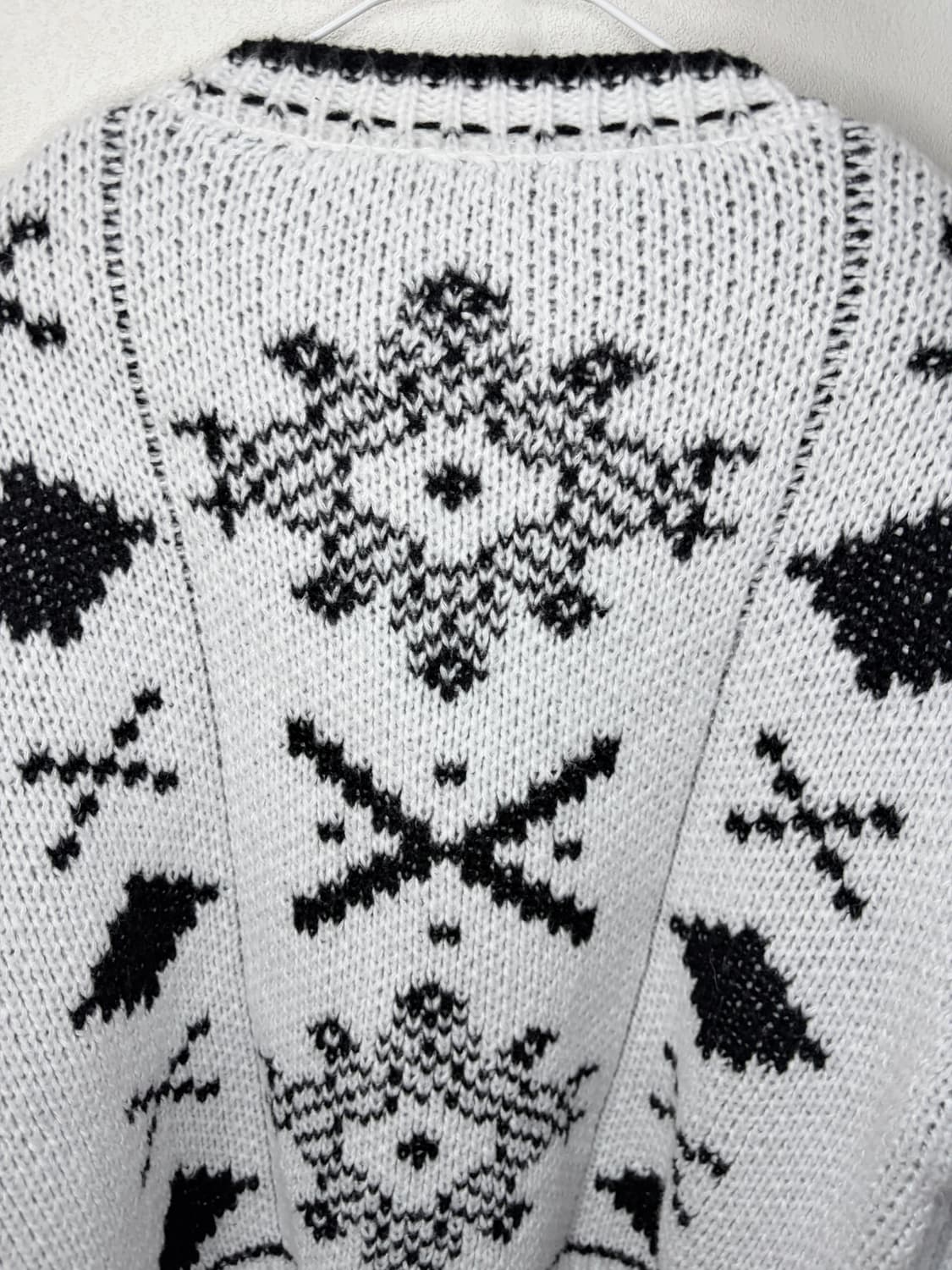 노르딕 니트 떡볶이 가디건 상품이미지3