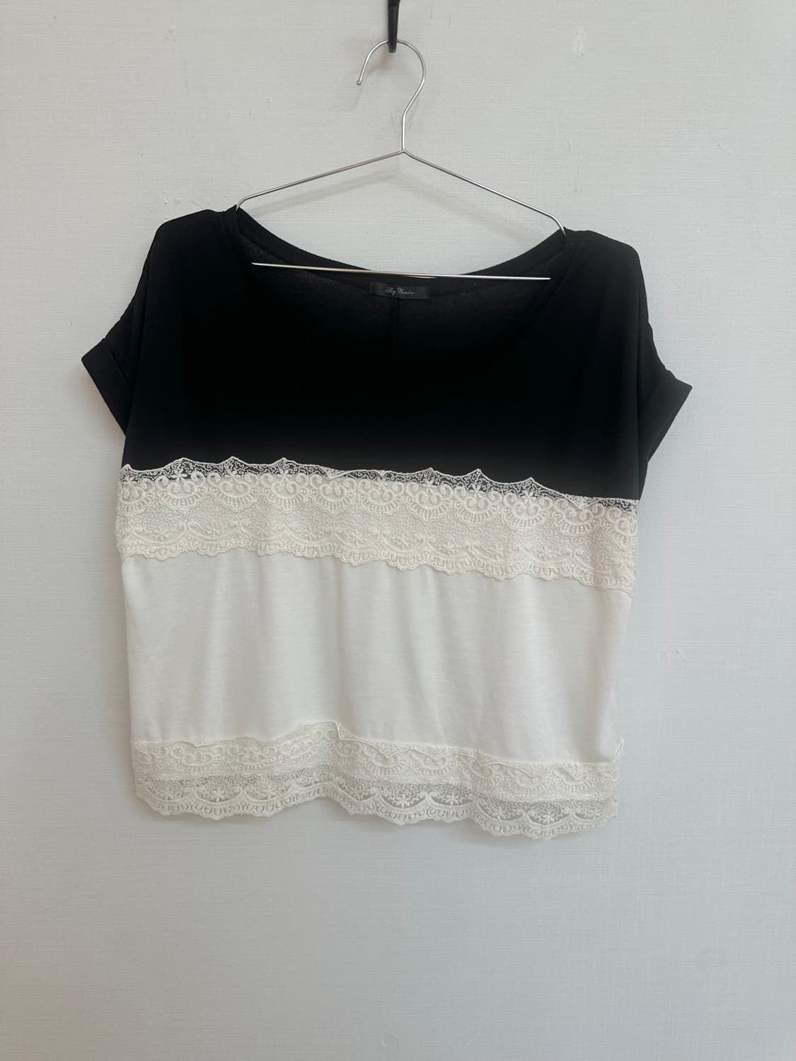 sky bomber lace tee 상품이미지4